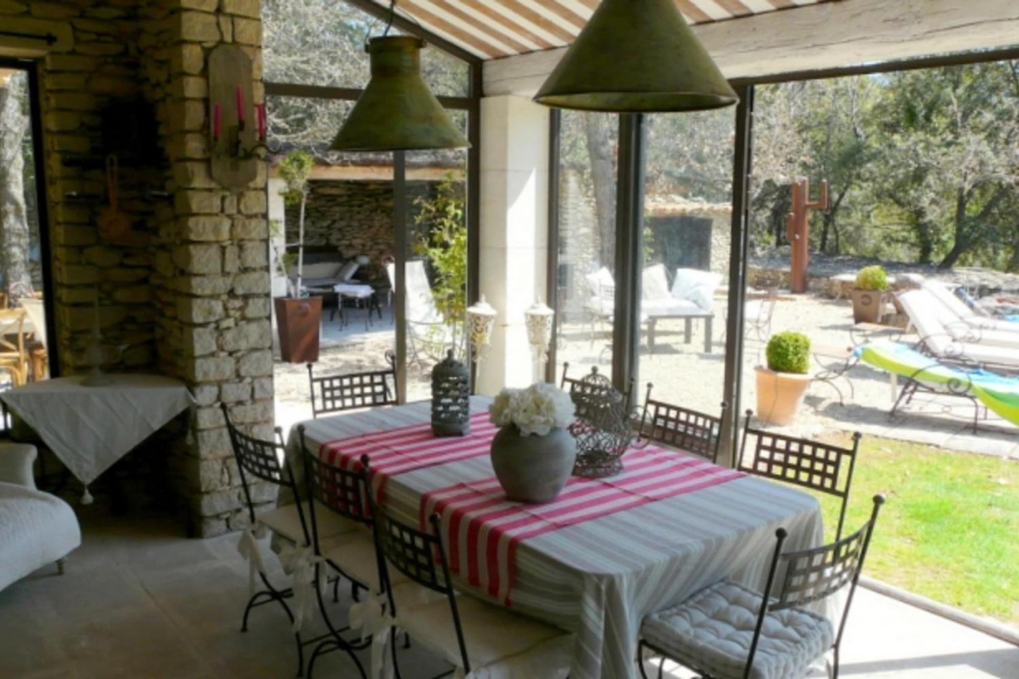 Beautiful Provencal Villa With Pool And Jacuzzi Lacoste  Buitenkant foto