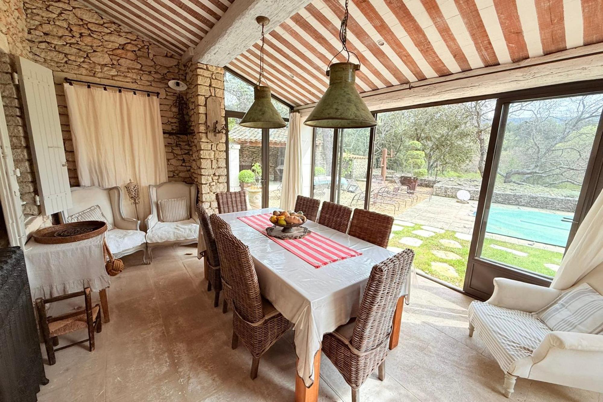 Beautiful Provencal Villa With Pool And Jacuzzi Lacoste  Buitenkant foto